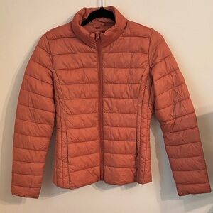 Love Tree Women's Puffer Jacket - Rust